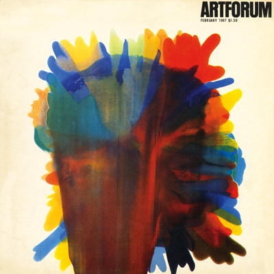 Морис Луис. Алеф. 1959. Холст, акрил. Источник: artforum.com
