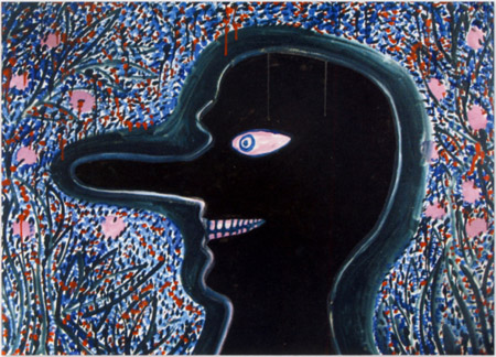 Михаил Гробман. Лилит. 2008. Холст, масло. Источник: mmoma.ru