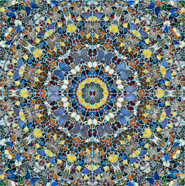 Деймиан Херст. Из серии Butterfly Painting. © Damien Hirst