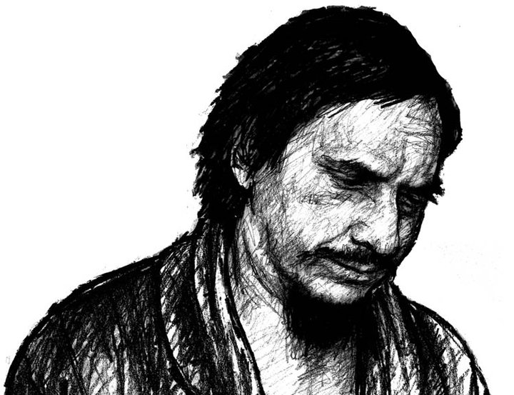 Дмитрий Врубель, Виктория Тимофеева. Этюд к картине «А вот по поводу событий в Ливии у нас с тобой разные позиции». 2011. Courtesy авторы