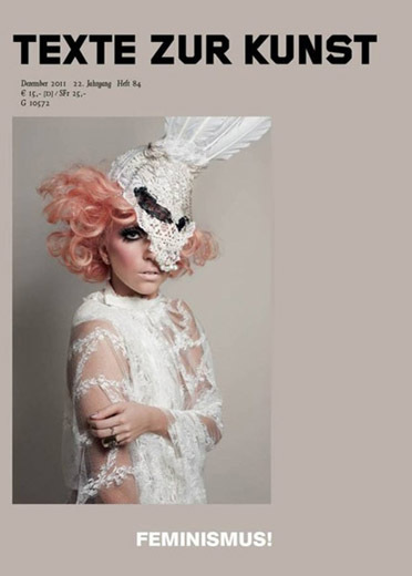 Обложка журнала Texte zur Kunst. № 84, 2011